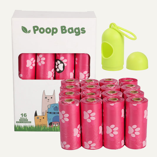 16 Rolls Pink + Dispenser